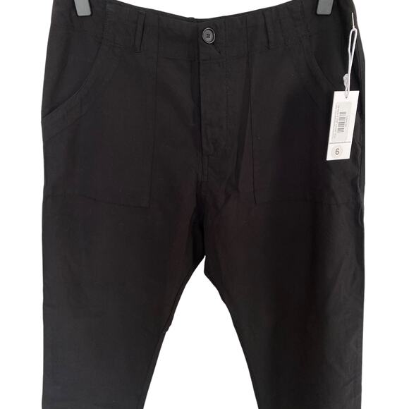 NWT Pharaoh Collection Frankie Utility Pant Paperweight Cotton Size 6 - Picture 5 of 6